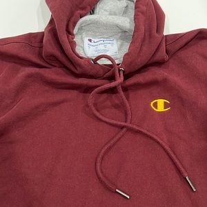 Champion Burgundy Hoodie